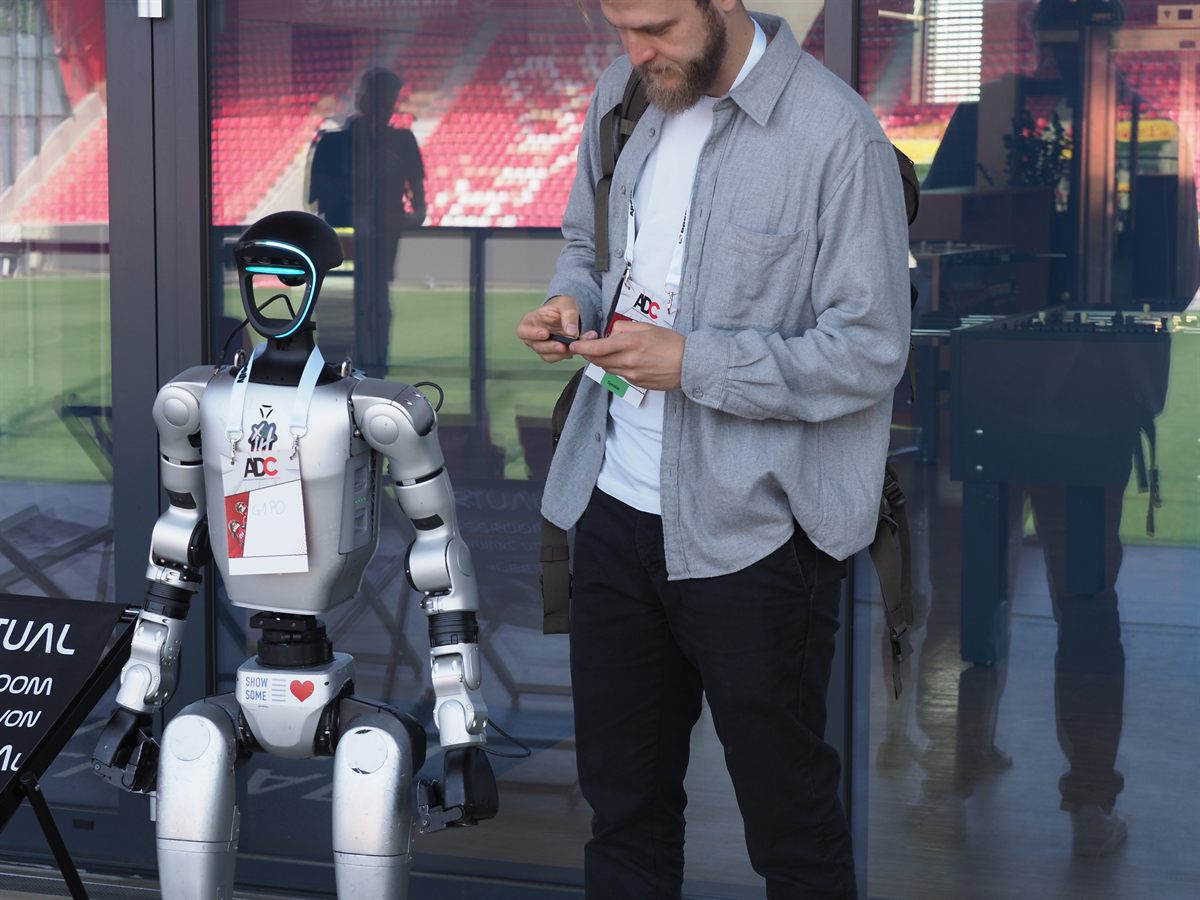Roboter als Technikhighlight auf der ADC 2026