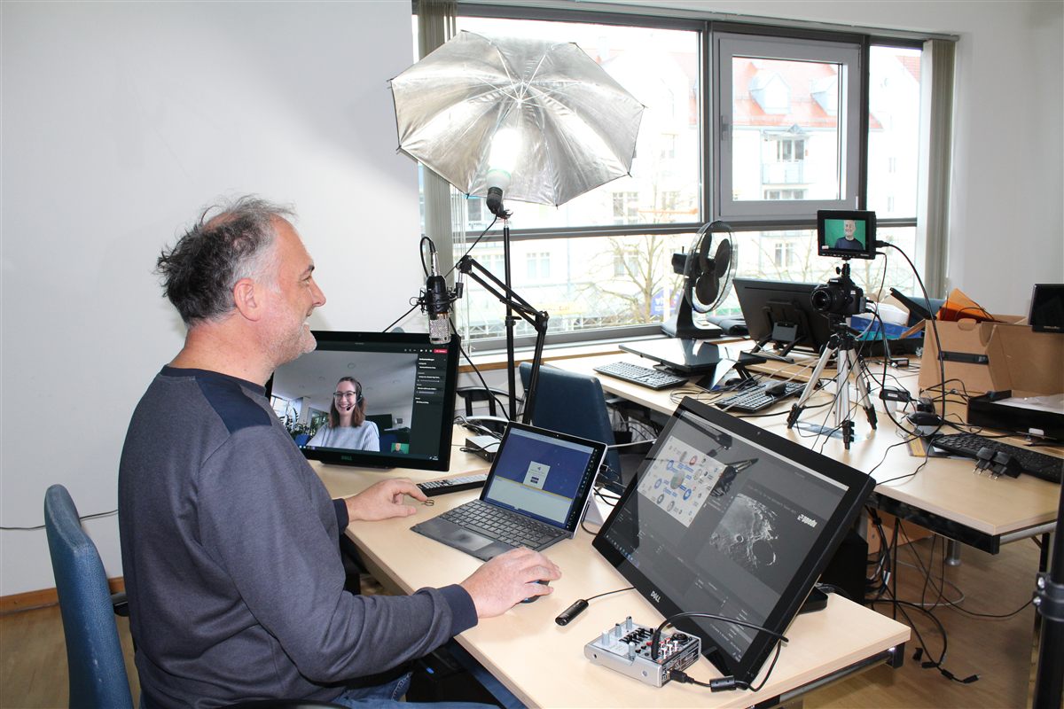 Produktion einer virtuellen ppedv Session